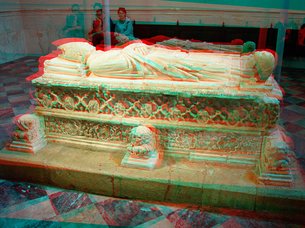 Begräbnisstätte des Erzbischof Don Pedro Tenorio in der Kathedrale von Toledo/Spanien