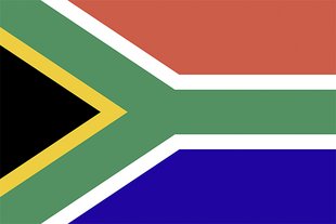 Flagge Südafrika 