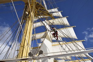 Matrose am Großmast