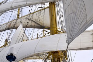 Royal Clipper auf dem Nordatlantik