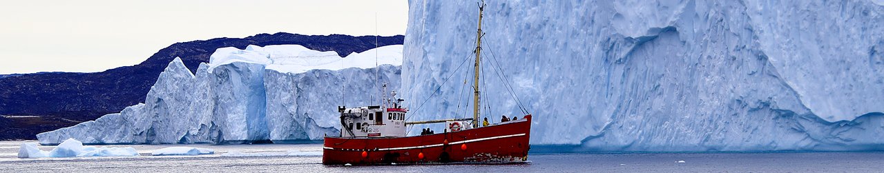 Eisberge im Ilulissat Eisfjord