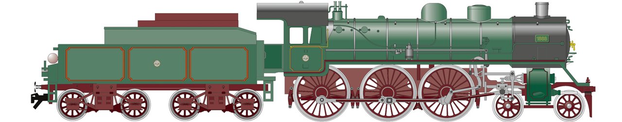 Bayerische Schnellzuglokomotive