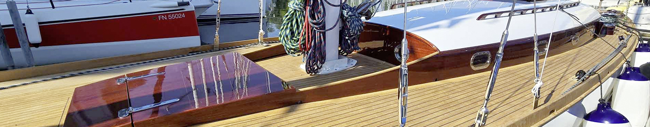 Teakdeck der ARGO